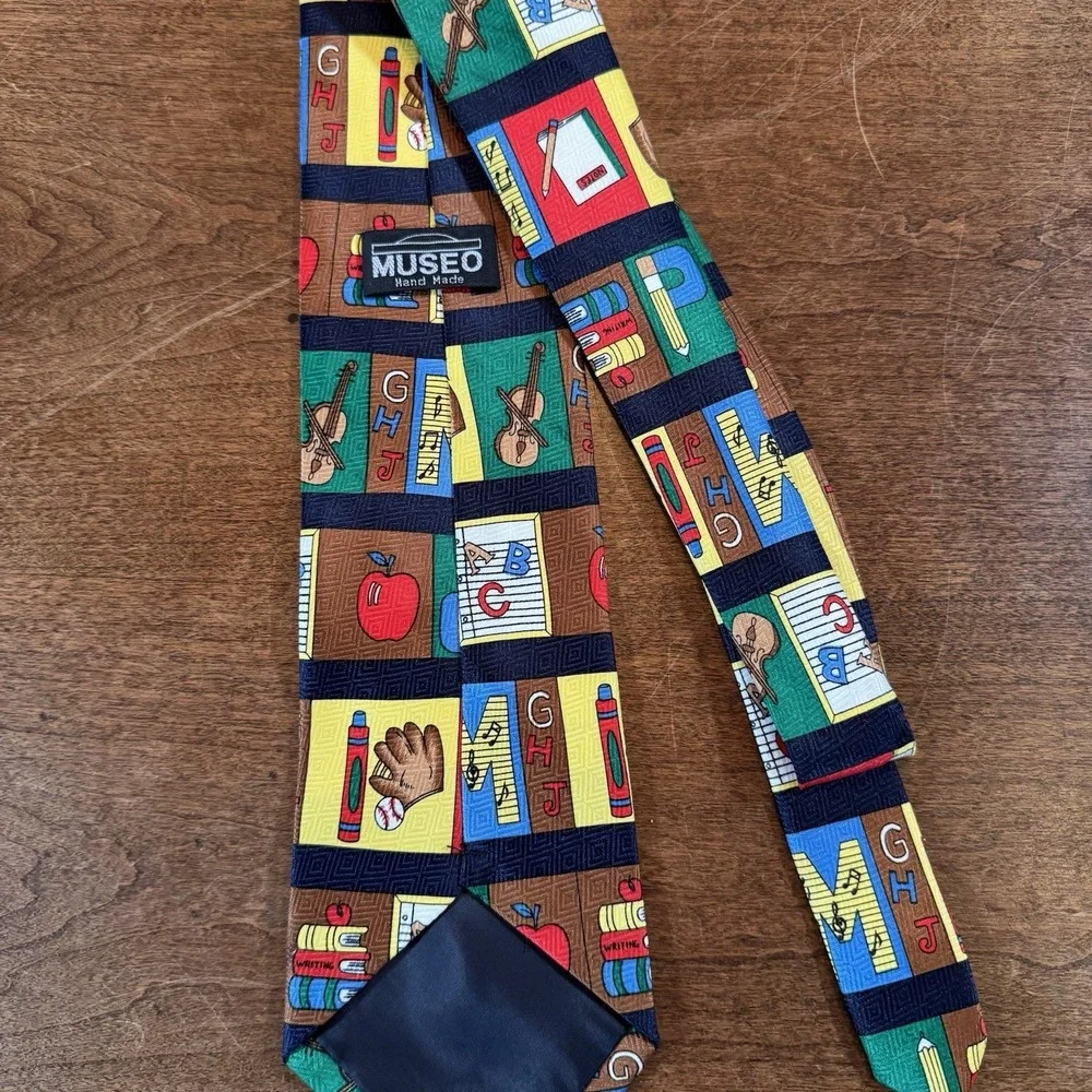 Renaissance Mens Teacher Tie,‎ Math, Coach, Music, English, Back To School
